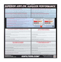 Thumbnail for K&N Universal Custom Air Filter - Oval Shape 11.5in Outer Length / 8.125in Outer Width / 4in Height