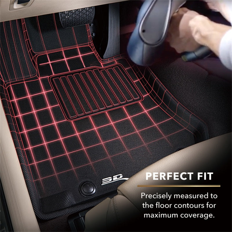 3D MAXpider 2016-2020 Kia Sorento 5-Seats Kagu Cargo Liner - Black