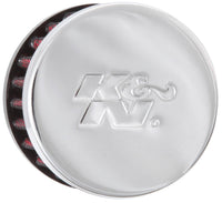 Thumbnail for K&N 0.625 inch ID 2 inch OD 1.5 inch H Clamp On Crankcase Vent Filter