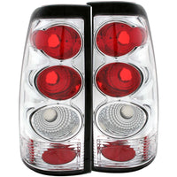 Thumbnail for ANZO 1999-2002 Chevrolet Silverado 1500 Taillights Chrome