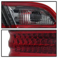 Thumbnail for Xtune Mercedes Benz W210 E-Class 96-02 LED Tail Lights Red Smoke ALT-CL-MBW210-LED-RSM