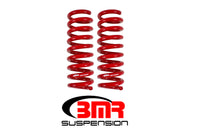 Thumbnail for BMR 16-17 6th Gen Camaro V8 Rear Performance Version Lowering Springs - Red