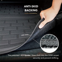 Thumbnail for 3D MAXpider 19-21 BMW X7 (G07) Behind 2nd Row Kagu Cross Fold Cargo Liner - Black