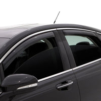 Thumbnail for AVS 16-18 Mazda 2 Ventvisor In-Channel Front & Rear Window Deflectors 4pc - Smoke