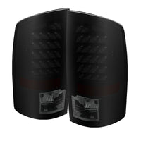 Thumbnail for Xtune Dodge Ram 02-06 1500 / Ram 2500/3500 03-06 LED Tail Light Black Smoke ALT-JH-DR02-LED-BKSM