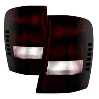 Thumbnail for Xtune Jeep Grand Cherokee 1999-2002 OEM Style Tail Lights Red Smoked ALT-JH-JGC99-OE-RSM