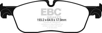 Thumbnail for EBC 2016+ Jaguar F-Pace 2.0L TD (180) Greenstuff Front Brake Pads