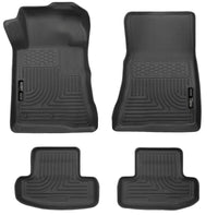 Thumbnail for Husky Liners 10-12 Ford Mustang WeatherBeater Combo Black Floor Liners