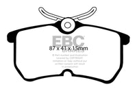 Thumbnail for EBC 13+ Ford Fiesta 1.6 Turbo ST Greenstuff Rear Brake Pads