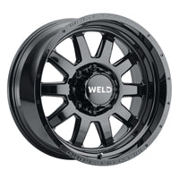 Thumbnail for Weld Off-Road W168 20X9 Stealth 8X165.1 ET00 BS5.00 Gloss Black 125.1