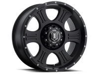 Thumbnail for ICON Shield 20x9 8x170 0mm Offset 5in BS 125.2mm Bore Satin Black Wheel