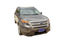 Thumbnail for AVS 11-15 Ford Explorer (Excl. Sport Model) Aeroskin Low Profile Hood Shield - Chrome