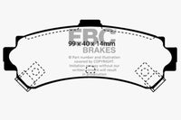 Thumbnail for EBC 95-97 Nissan Sentra 1.6 Greenstuff Rear Brake Pads