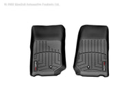 Thumbnail for WeatherTech 07+ Jeep Wrangler Front FloorLiner - Black