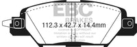 Thumbnail for EBC 2016 Mazda CX-5 2.0L Greenstuff Rear Brake Pads