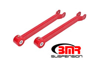 Thumbnail for BMR 08-17 Challenger Non-Adj. Lower Trailing Arms (Polyurethane) - Red