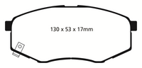 Thumbnail for EBC 10-15 Hyundai Tucson 2.0 FWD Greenstuff Front Brake Pads