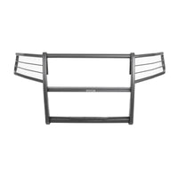 Thumbnail for Go Rhino 19-24 Ram 1500 3100 Series StepGuard Center Grille + Brush Guards - Tex. Black