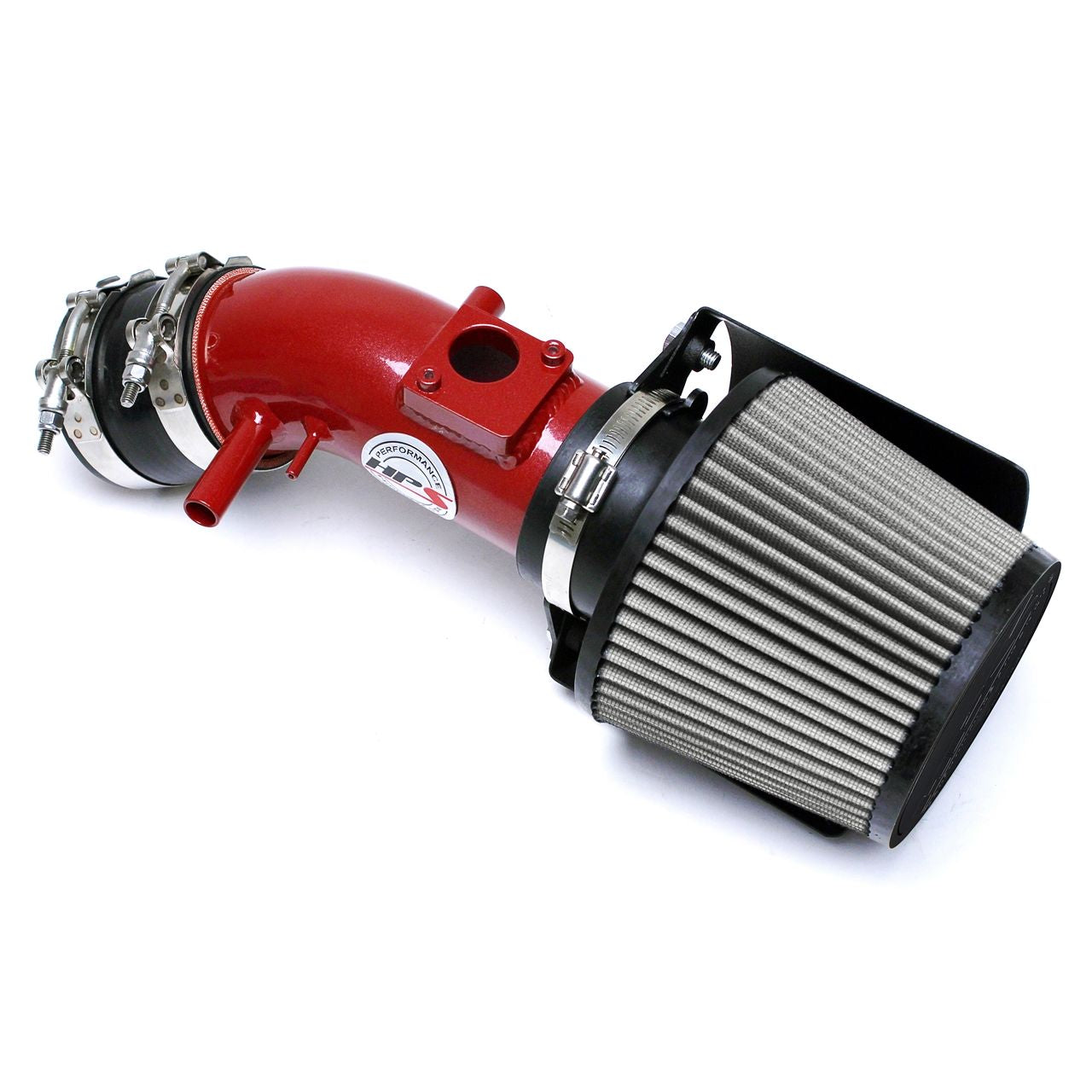 HPS Shortram Air Intake 2007-2017 Toyota Camry 3.5L V6, Includes Heat Shield, Red