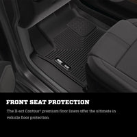 Thumbnail for Husky Liners 20-24 Toyota Highlander X-Act Front Floor Liner Set Black