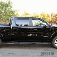 Thumbnail for Westin 19-21 Ram 1500 Crew Cab R5 M-Series Wheel-to-Wheel Nerf Step Bars - Black