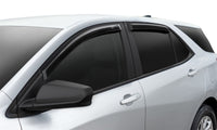 Thumbnail for AVS 2018 Chevy Equinox Ventvisor Outside Mount Window Deflectors 4pc - Smoke