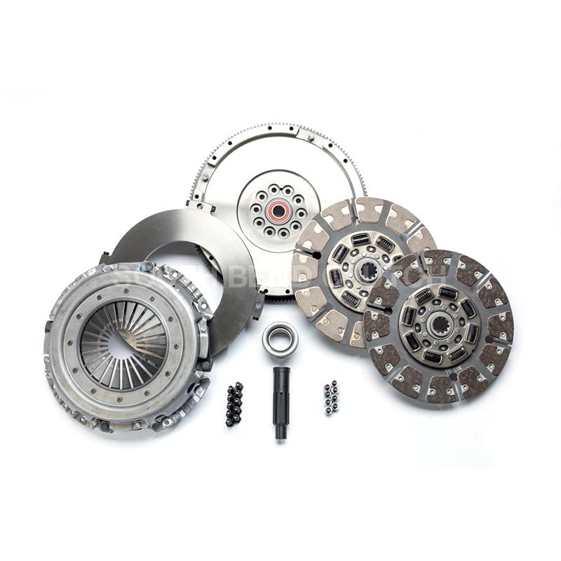 South Bend Clutch 08-09 Ford 6.4L ZF-6 Street Dual Disc Organic Clutch Kit