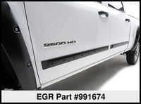 Thumbnail for EGR Crew Cab Front 41.5in Rear 38in Bolt-On Look Body Side Moldings (991674)