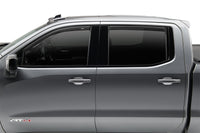 Thumbnail for AVS 07-13 Chevy Avalanche Ventvisor Low Profile Window Deflectors 4pc - Matte Black