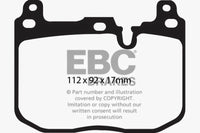 Thumbnail for EBC 14+ BMW 228 Coupe 2.0 Turbo Brembo calipers Greenstuff Front Brake Pads