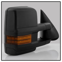 Thumbnail for xTune Chevy Silverado 03-06 G2 Heated Amber LED Signal Telescoping Mirrors MIR-CS03S-G2-PWH-AM-SET