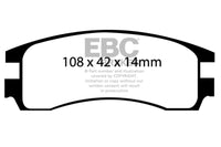 Thumbnail for EBC 00-05 Buick Le Sabre (FWD) 3.8 (15in Wheels) Yellowstuff Rear Brake Pads