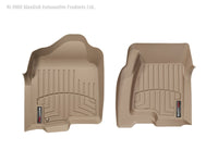 Thumbnail for WeatherTech 99-00 Chevrolet Silverado Crew Cab Front FloorLiner - Tan