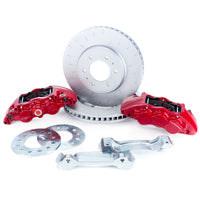 Thumbnail for Alcon 09-20 F-150/Raptor Gen1-2 347x36mm Rotors 6-Piston Red Front Brake Kit Requires alcAC011507NAN