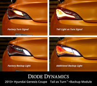 Thumbnail for Diode Dynamics 13-16 Hyundai Genesis Coupe Tail as Turn +Backup Module (USDM) Module Only