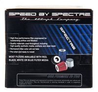 Thumbnail for Spectre Adjustable Conical Air Filter 5-1/2in. Tall (Fits 3in. / 3-1/2in. / 4in. Tubes) - Blue