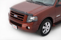 Thumbnail for AVS 07-17 Ford Expedition Bugflector Medium Profile Hood Shield - Smoke