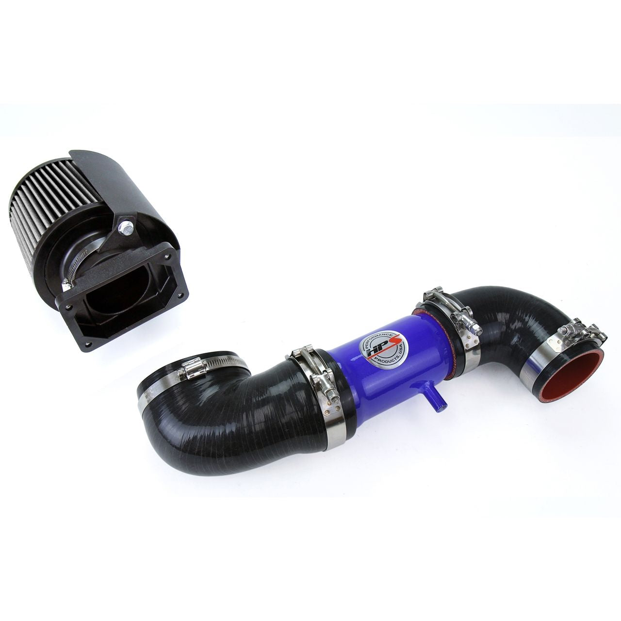 HPS Shortram Air Intake Kit 91-99 Dodge Stealth DOHC V6 3.0L Non Turbo, Includes Heat Shield, Blue