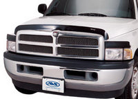 Thumbnail for AVS 94-01 Dodge RAM 1500 Bugflector Deluxe 3pc Medium Profile Hood Shield - Smoke