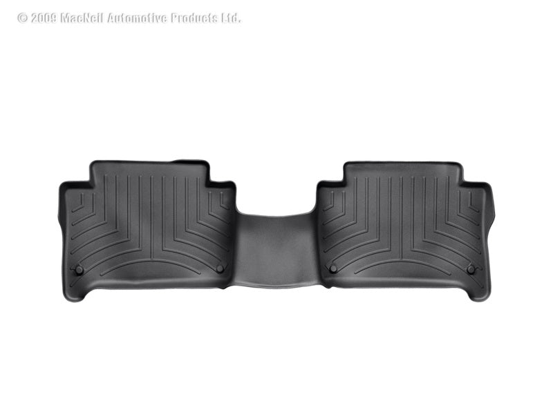 WeatherTech 07+ Audi Q7 Rear FloorLiner - Black