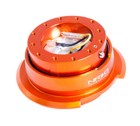 Thumbnail for NRG Quick Release Kit Gen 2.8 - Orange Body / Titanium Chrome Ring