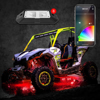 Thumbnail for XK Glow Rock Light w/ XKchrome App Controlled Bluetooth Advanced Kit 8pc RGB 6W