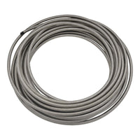 Thumbnail for DeatschWerks 10AN Stainless Steel Double Braided CPE Hose - 50ft