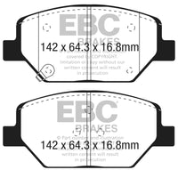 Thumbnail for EBC 2016+ Buick Envision 2.0L Turbo Greenstuff Front Brake Pads