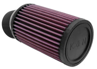 Thumbnail for K&N Filter Universal Rubber Filter 2 7/16 inch 20 Degree Flange 3 3/4 inch OD 6 inch Height