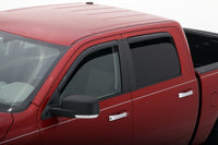 Thumbnail for AVS 09-18 Dodge RAM 1500 Crew Cab Ventvisor In-Channel Front & Rear Window Deflectors 4pc - Smoke