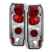 Thumbnail for Spyder Ford F150 87-96/Ford Bronco 88-96 Euro Style Tail Lights Chrome ALT-YD-FF15089-C