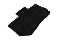 Thumbnail for 3D MAXpider 2011-2014 Chevrolet Suburban Kagu 3rd Row Floormats - Black