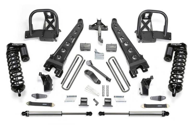 Fabtech 08-10 Ford F450/550 4WD 6in Rad Arm Sys w/Dlss 4.0 C/O& Rr Dlss