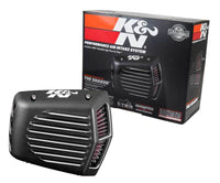 Thumbnail for K&N Street Metal Intake System for 01-16 Harley Davidson Softail/Dyna - Shaker Black